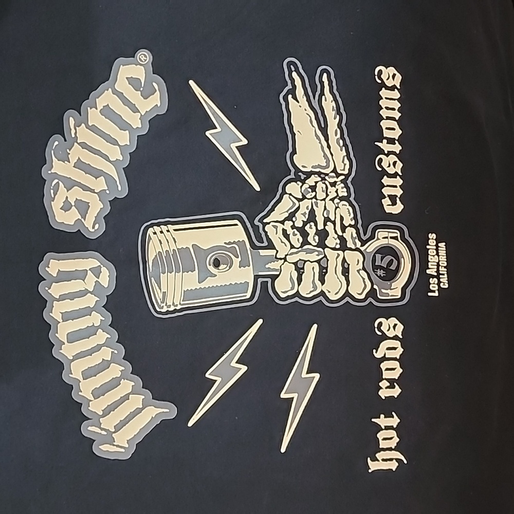 Nwot Jimmy Shine Piston So-Cal Speed Shop Black T-Shirt, Men's 3xl